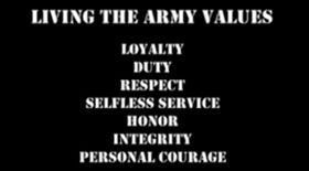 Living the Army Values Screenshot